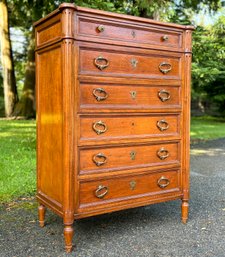 A Vintage Louis XVI Chest Of Drawers - Made In Italy For Bloomingdales, C. 1960's