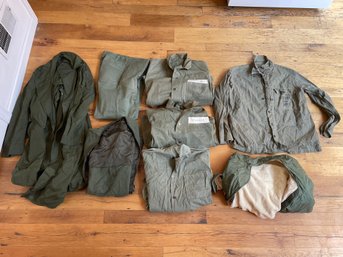 Lot Of Vintage Marine Corps USMC Clothing 1940s Herringbone Twill