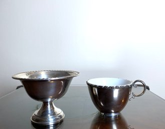 Tiffany & Co. Cup Sleeve And Preisner Weighted Sterling Bowl