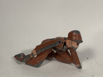 Lead, Iron Or Plastic Vintage Soldier Or Model