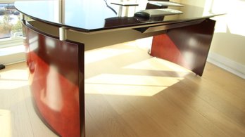 FANTASTIC MINIMALIST MODERN WOOD DESK