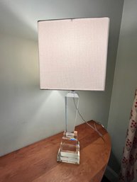 Large Crystal Lamp