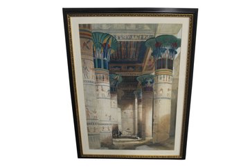 Portico Of The Temple Of Isis At Philae Print, David Roberts