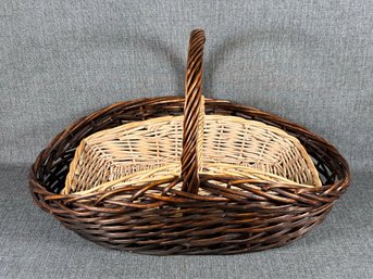 A Great Pair Of Gathering Baskets