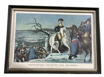 Framed Print - Washington Crossing The Delaware