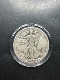 1943-D Walking Liberty Silver Half Dollar