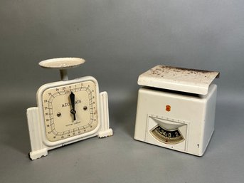 Vintage Detecto & Accurate Scales