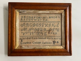 Antique Alphabet Needlepoint