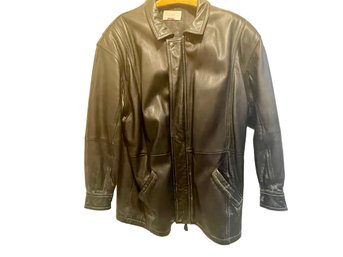 Mens Xl Andrew Marc Leather Jacket