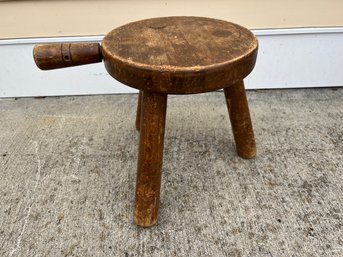 Rustic Antique Milking Stool