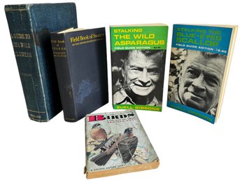 Vintage Nature Field Book & Guides Collection Of Five