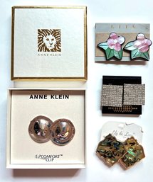 4 Pairs New Clip-on Earrings From Anne Klein, Lily & Lucy, Lita & More