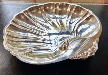 Poole Sterling Silver Georgian Clam Shell Server