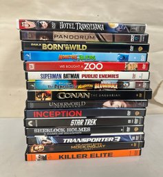 15 DVD Movies - Hotel Transylvania, Pandorum, Imax Born To Be Wild, Monsters Vs Aliens, We Bought A Zoo. KD/E2