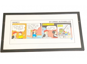 ERNIE (ERNEST PAUL) BUSHMILLER (1905-1982) Nancy Daily Comic Strips, 1946. (C)