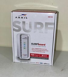 New In Box Arris Surf Surfboard Cable Modem 686 MBPS