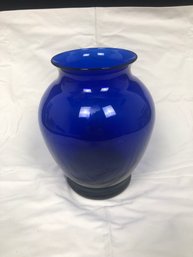 Blue Glass Vase