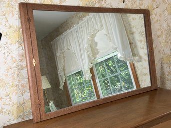 Vintage Mid-Century Modern Bedroom Suite By Broyhill: A Wall-Hung Mirror