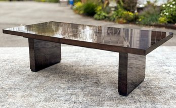 A Modern Lacquered Rosewood Extendable Dining Table, Likely Christian Liaigre For Holly Hunt