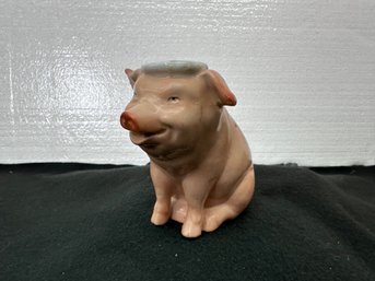 Vintage  Pig  Toothpick Holder