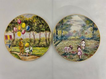 Two Mingolla Collector's Plates (2)