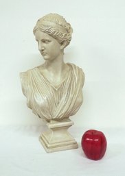 A Decorative Grecian/Roman Bust Of A Woman