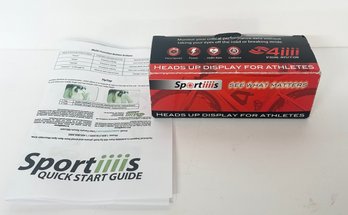 Brand New Sportiiis Heads Up Display For Athletes