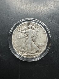 1944-S Walking Liberty Silver Half Dollar