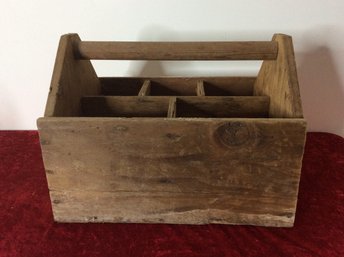 Wood Organizer Box Caddy