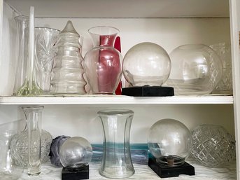 Vintage Glassware - Antique Spheres And More