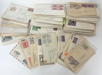 Huge Lot Of 1930s, 1940s, & 1950s First Day Covers