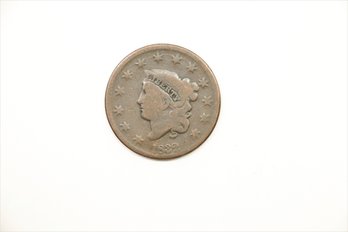 1832 Large Cent Penny Coin