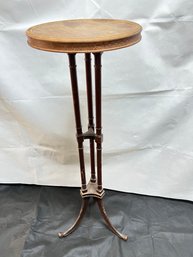 Wood Pedestal Or Plant Stand