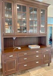 A Custom Kitchen Hutch - 2 Piece - Superior Quality - Pick Up By Appointment