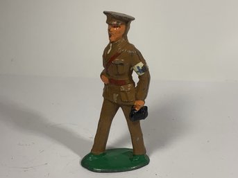 Lead, Iron Or Plastic Vintage Soldier Or Model