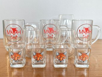 Millbrook Hunt And Other Fox Hunting Themed Glassware!