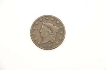 1828 Large Cent Penny Coin