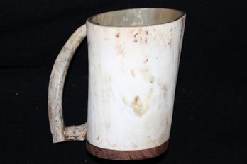 Old Horn And Antler Drinking Cup - Great For Man Cave Or Ren Faire