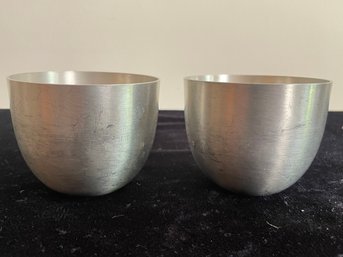 Pair Of Stainless Steel Bowl