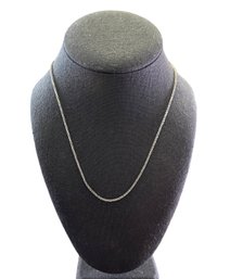 Vintage Italian Sterling Silver Dark Chain