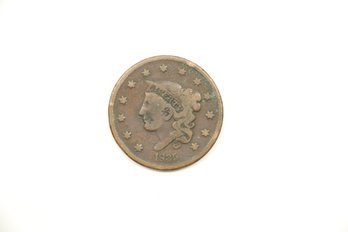 1835 Large Cent Penny Coin