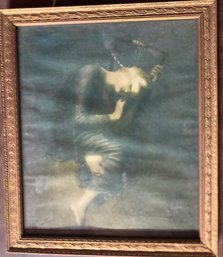 HOPE  Print By George Frederick Watts Print In A Beautiful Frame