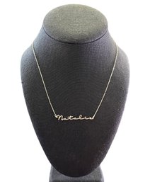 Sterling Silver Natalie Necklace