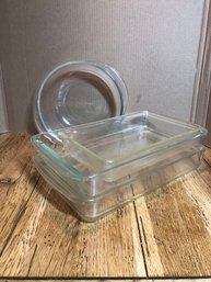 4 Pyrex Glass Dishes