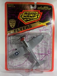 Lead, Iron Or Plastic Vintage Soldier Or Model Road Champs Diecast Metal Plane