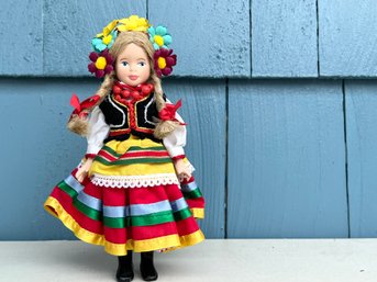 Polish Doll In Traditional Dress