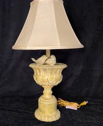 Table Lamp With Bird Motif