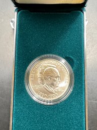 1990 United States Eisenhower Centennial Uncirculated Silver Dollar