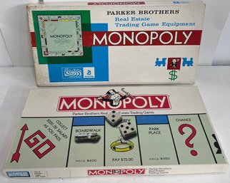 2 Vintage Monopoly Games From 1961 And 1985