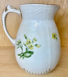 Bing & Grondahl Floral Porcelain Pitcher